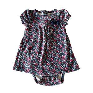 Baby child of mine floral one piece bodysuit size 6-9 months